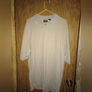 Ping Collection Tan Polo Golf Shirt Men's Large Mercerized Cotton